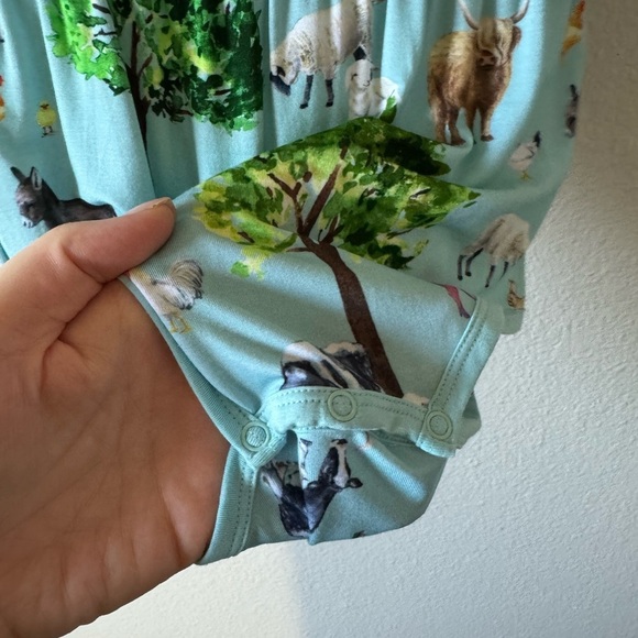 Posh Peanut Varsity Bubble Romper - Brayden - Picture 9 of 9